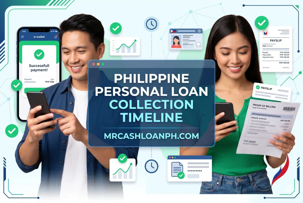 Philippine Personal Loan Collection Timeline Missed personal loan payment timeline showing reminders, delinquency stages, collections, and recovery options in the Philippines