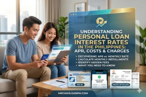 Personal Loan Interest Rates in the Philippines: APR, Monthly Costs, and Hidden Charges Explained