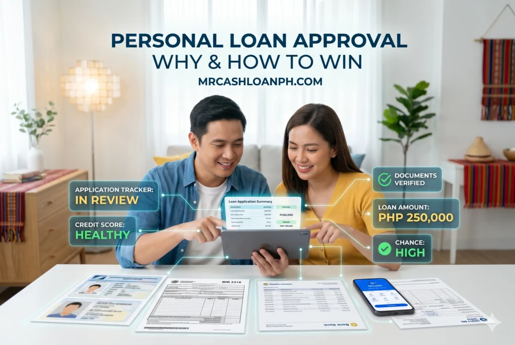 Why Personal Loan Applications Get Rejected in the Philippines and What Improves Approval Odds