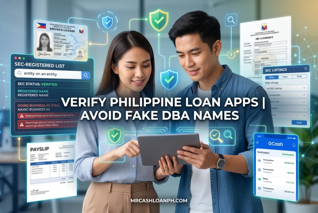 How Do I Check an SEC Registered Loan App and Spot Fake "Doing Business As" Names?